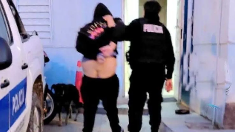 El momento de la detención. Foto Diario Jornada 