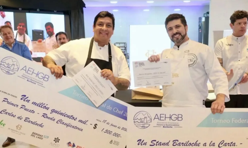 El equipo ganador es de Bariloche. 