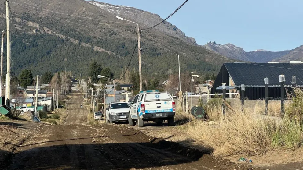 En esta zona fue el allanamiento. 