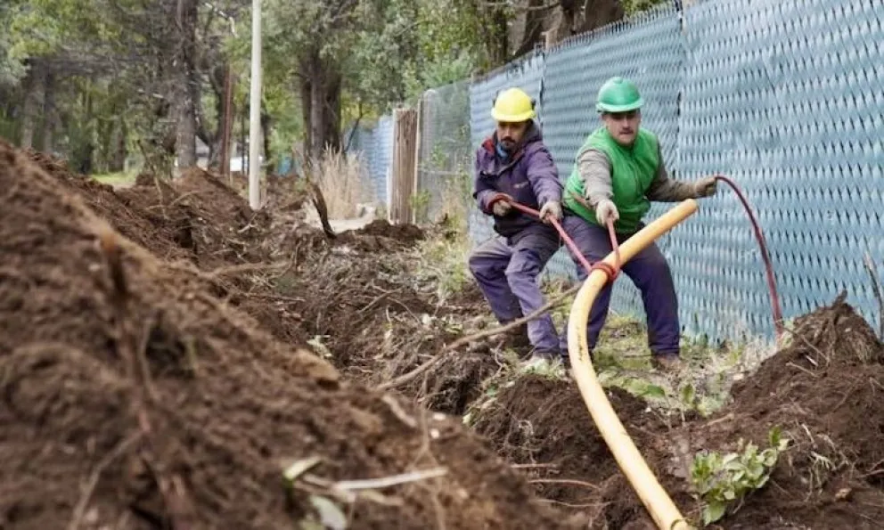 La segunda etapa contempla la instalación de 1.100 metros de cañería.