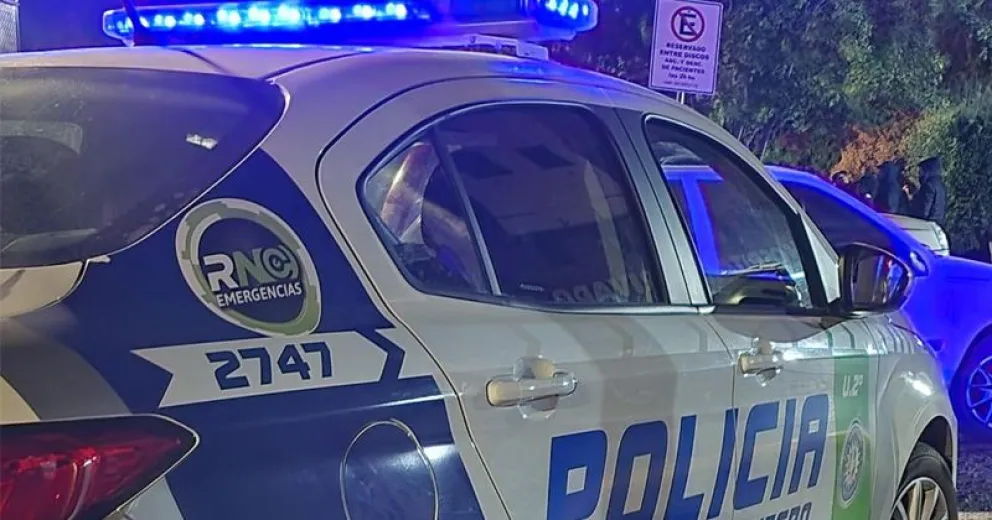Fue sorprendido por la Policía. 