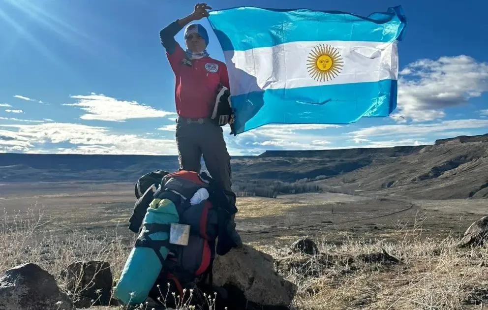 Junto a una rescatista neuquina, Damián Quillón pondrá a prueba sus conocimientos en un escenario extremo. Foto: Gentileza.