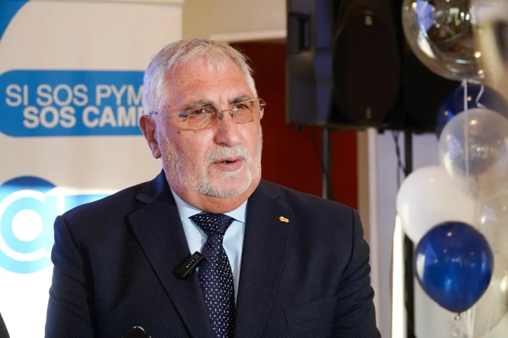 El presidente de CAME consideró que el Estado tendría que intervenir como regulador: "No estamos en desacuerdo con la apertura de mercados, pero queremos que esté administrado de alguna manera". Fotos: Facundo Pardo.