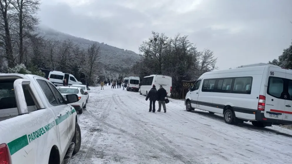 Se solicita a residentes y turistas transitar con extrema precaución. 