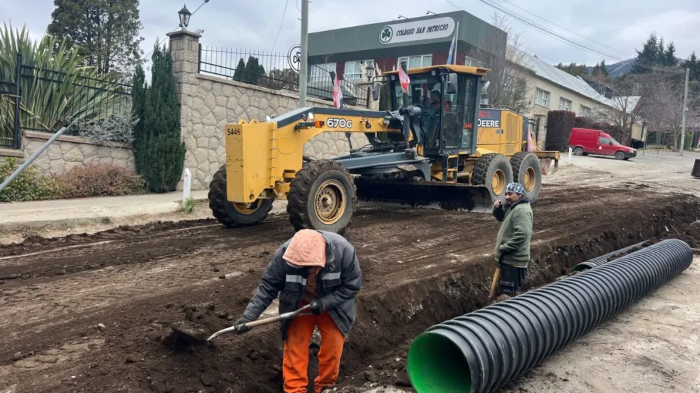 Desde la Delegación Municipal Cerro Otto indicaron que este tipo de trabajos continuará realizándose en distintos sectores.