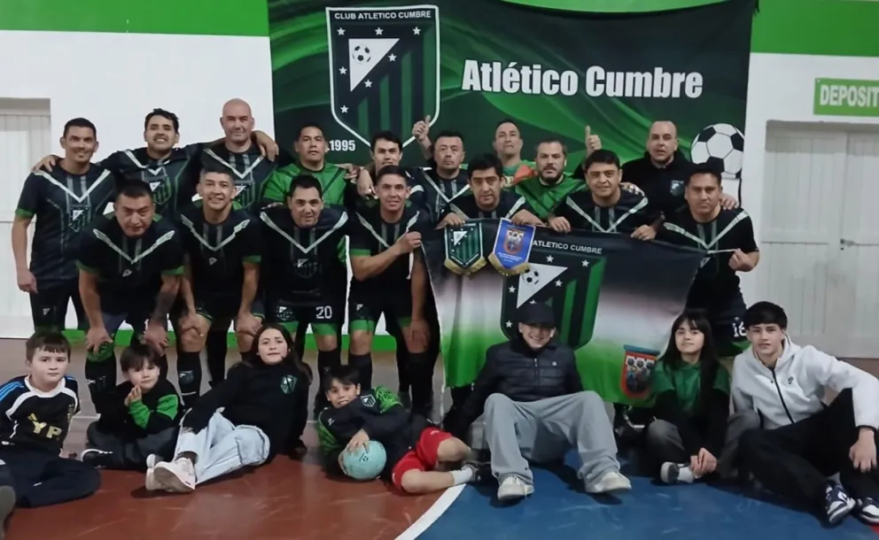 Atlético Cumbre, Pincharratas y Almirante Brown fueron invitados por la organización. Fotos gentileza Adeful. 