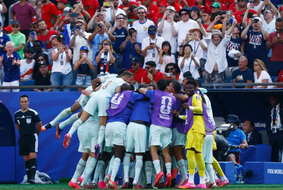 Los goles para Francia fueron de Kylian Mbappé y Ousmane Dembélé.