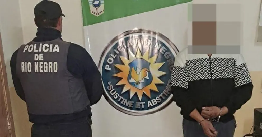 El agresor sería conocido de la víctima. Imagen de la Policía de Río Negro.