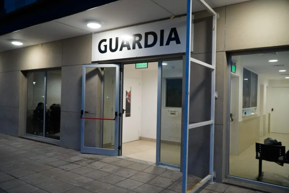 La mujer fue atendida en el hospital local. Foto Facu Pardo 