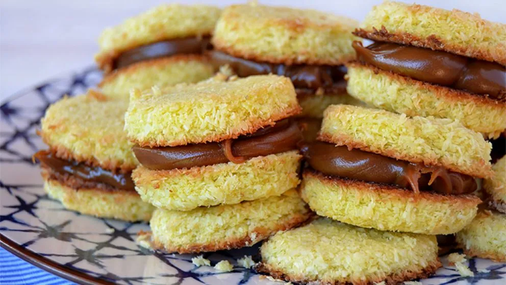 Estos alfajores están listos en 30 minutos.
