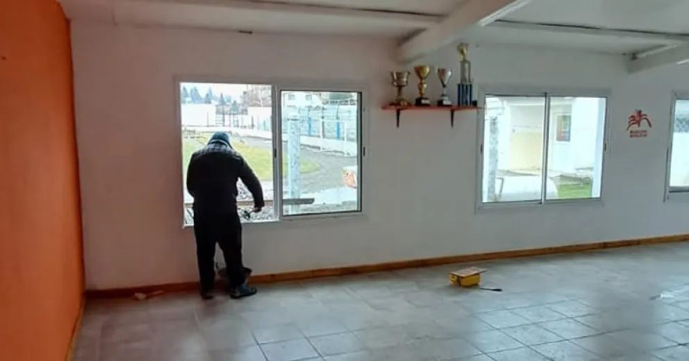 Trabajan en la etapa final. 