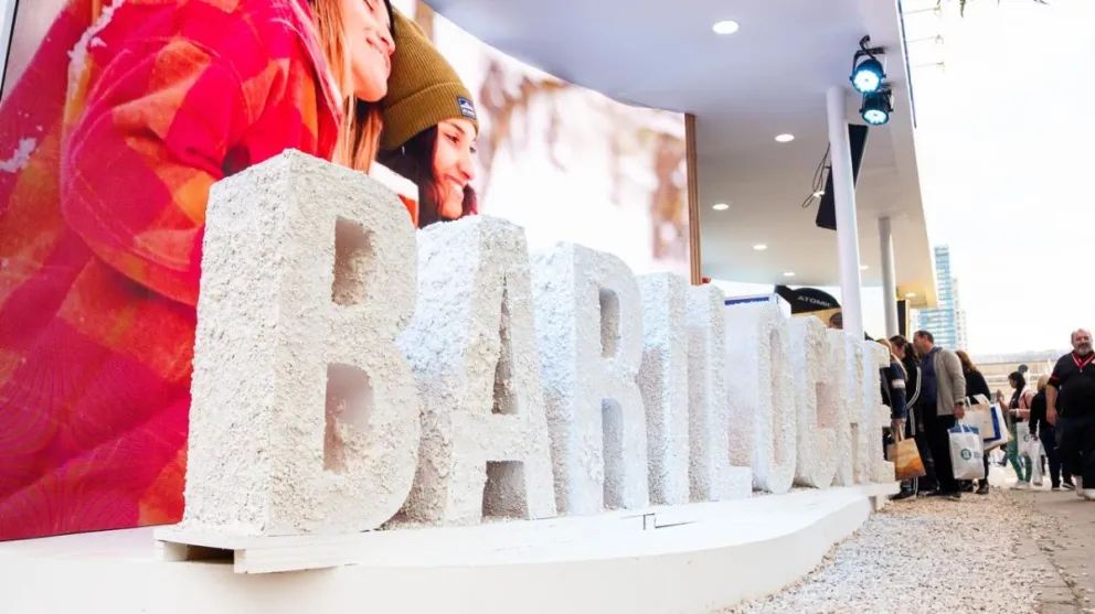 Muchísima gente pasará durante estos días por el stand de Bariloche en la Rural. 