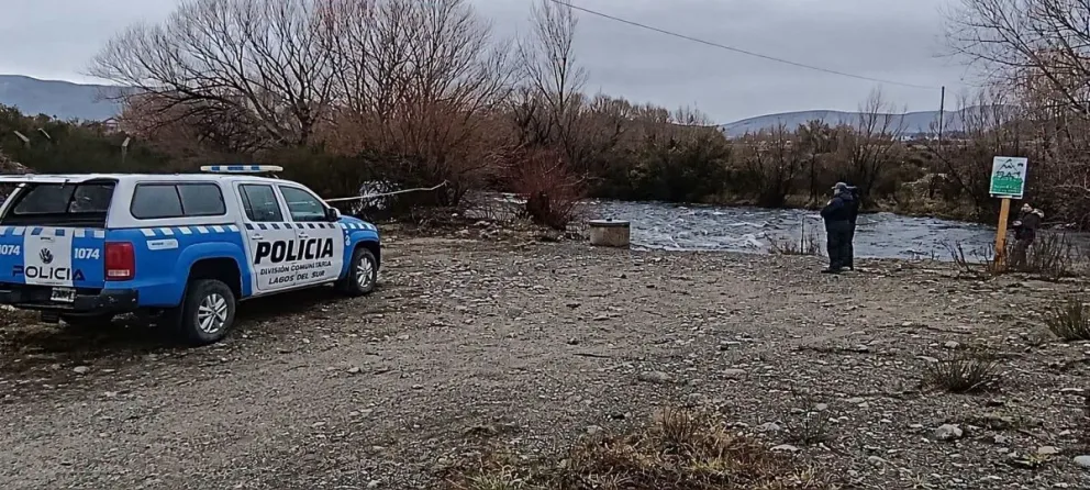 En el lugar trabajó personal de la División Criminalística Lago del Sur, con asiento en Junín de los Andes.