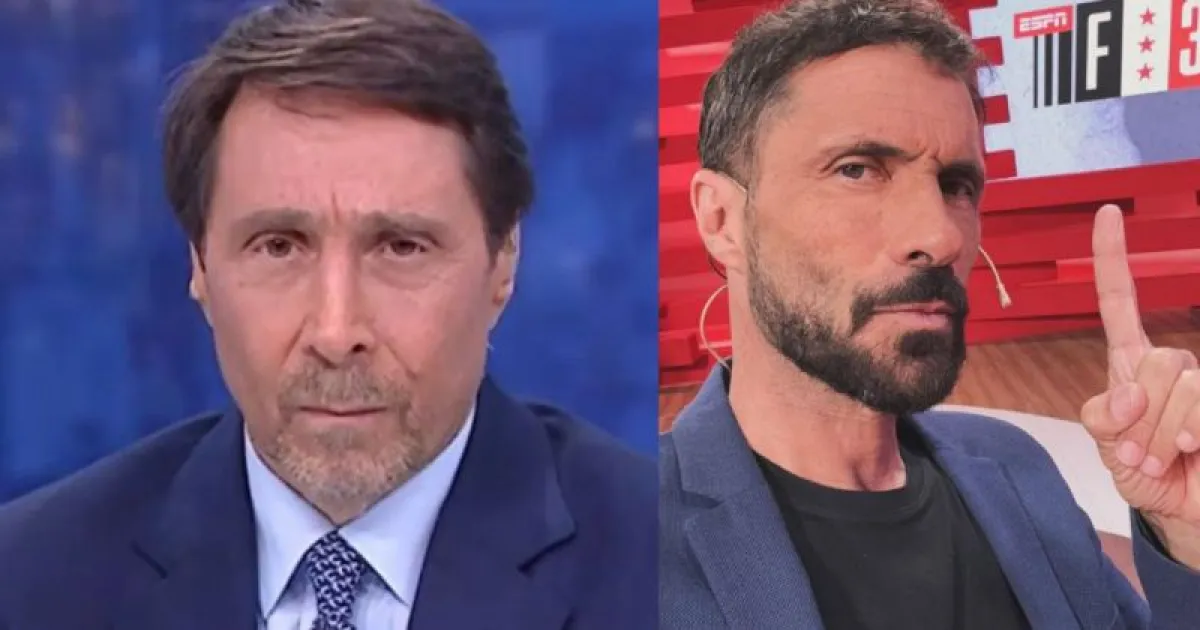 Martín Souto explotó contra Feinmann por un comentario polémico sobre Maradona y Messi: ¡Qué asco