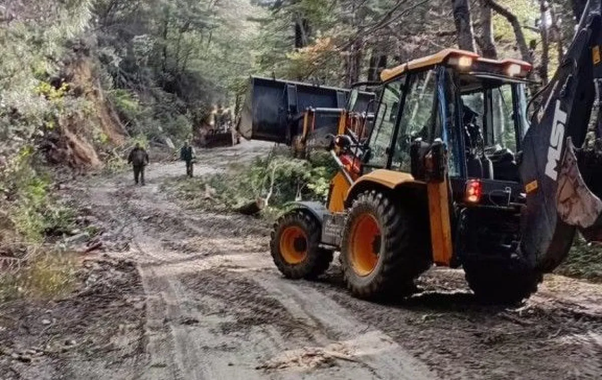 Circular con extrema precaución por trabajos de mejoras en el Circuito Cerro Tronador