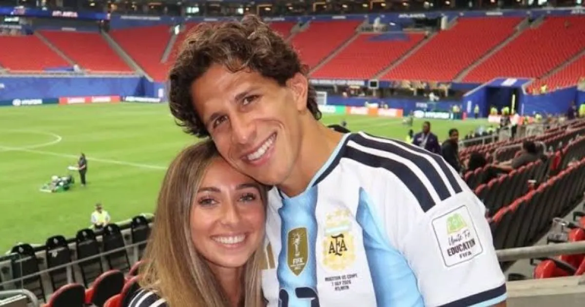 El increíble look de Irene Ariza para acompañar a Giuliano Simeone en los partidos del Mundial