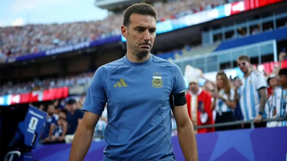 El mensaje de Scaloni tras la final: "Dimos todo y tengo un agradecimiento eterno a estos chicos"