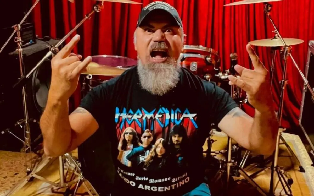 Murió Claudio "Pato" Strunz, baterista de Hermética y leyenda del heavy argentino