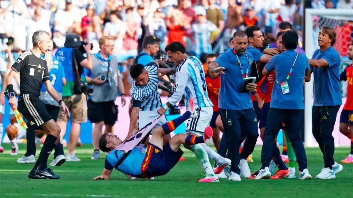La FIFA abrió una investigación contra la Selección Argentina por los incidentes tras la final del Mundial