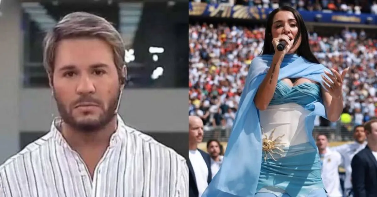 Tomás Dente agredió a María Becerra por su aparición en la final del Mundial: Es una