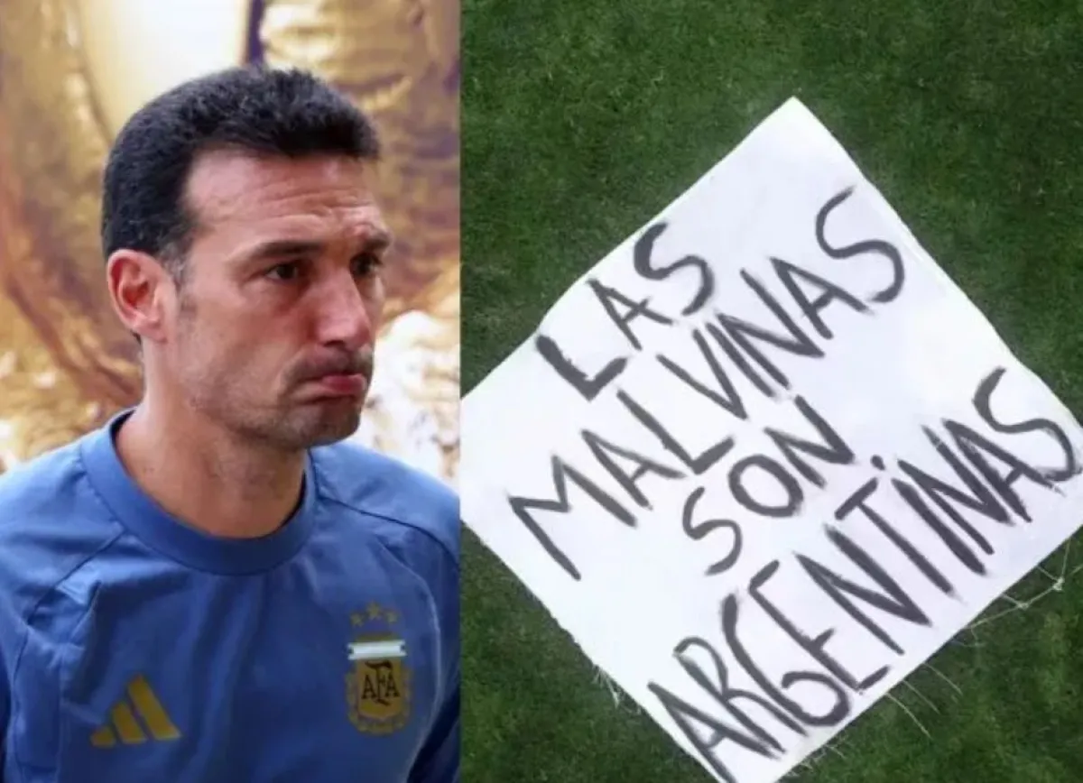 Scaloni habló sobre la polémica por la bandera de Malvinas: ¿les causó un problema?
