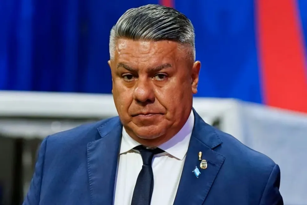 El presidente de la AFA, Claudio “Chiqui” Tapia.