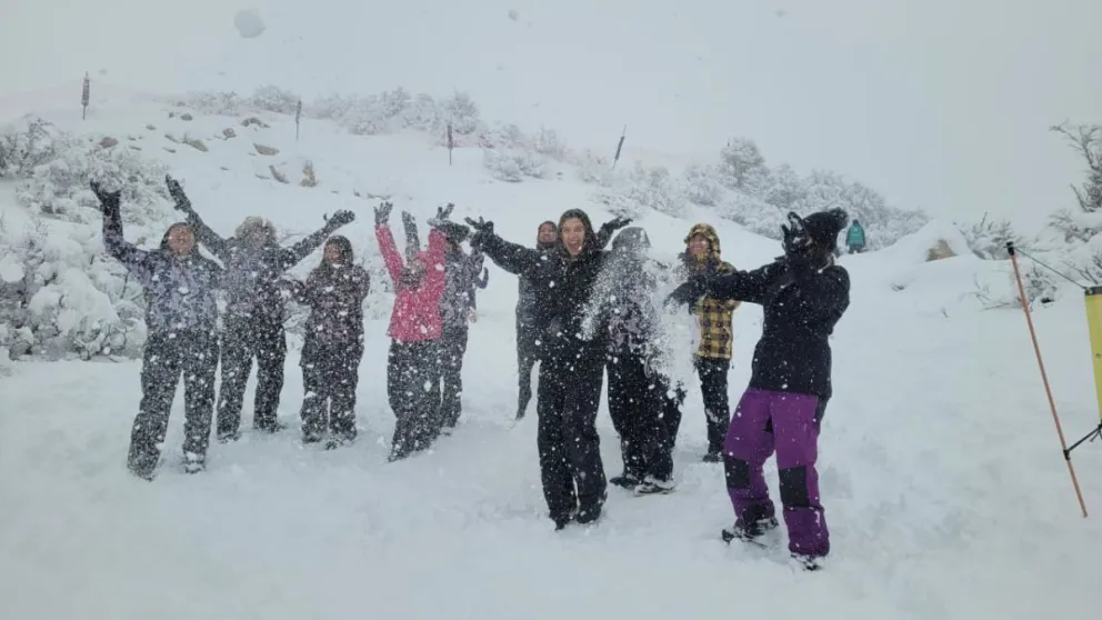 Una jornada inolvidable con la llegada de la nieve. 