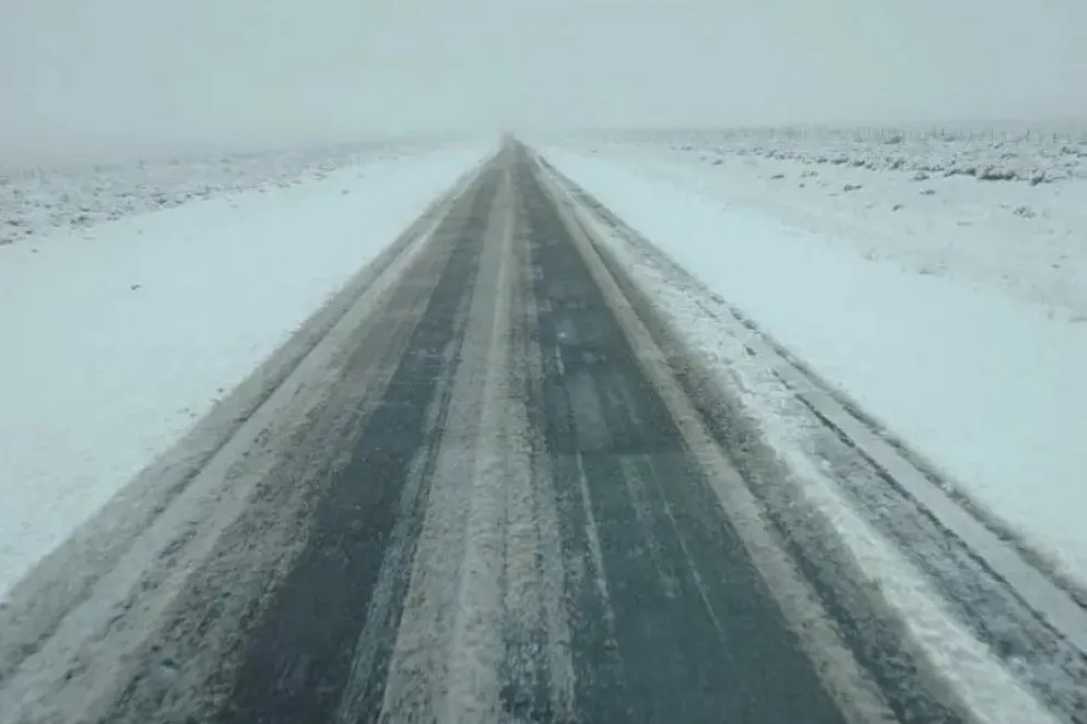 Imagen de hace unos días de la ruta 237. Foto Archivo 