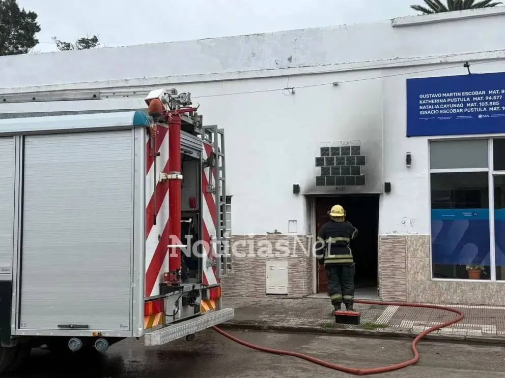 El peor final, falleció la beba de cinco meses tras un incendio en Viedma. Foto NoticiasNet.