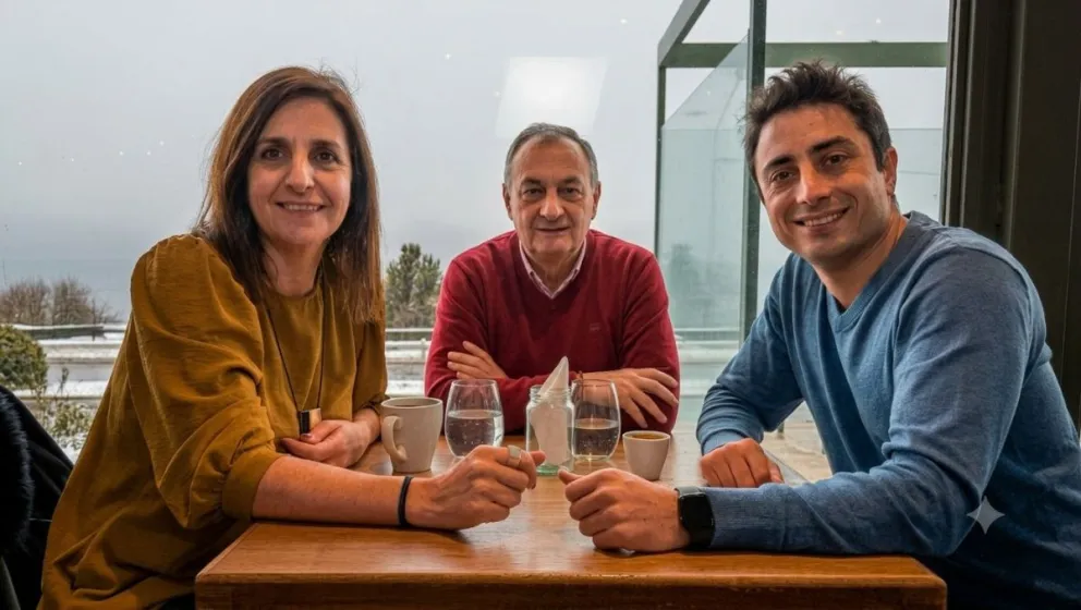 González Abdala, Gustavo Gennuso y Enzo Fullone. 