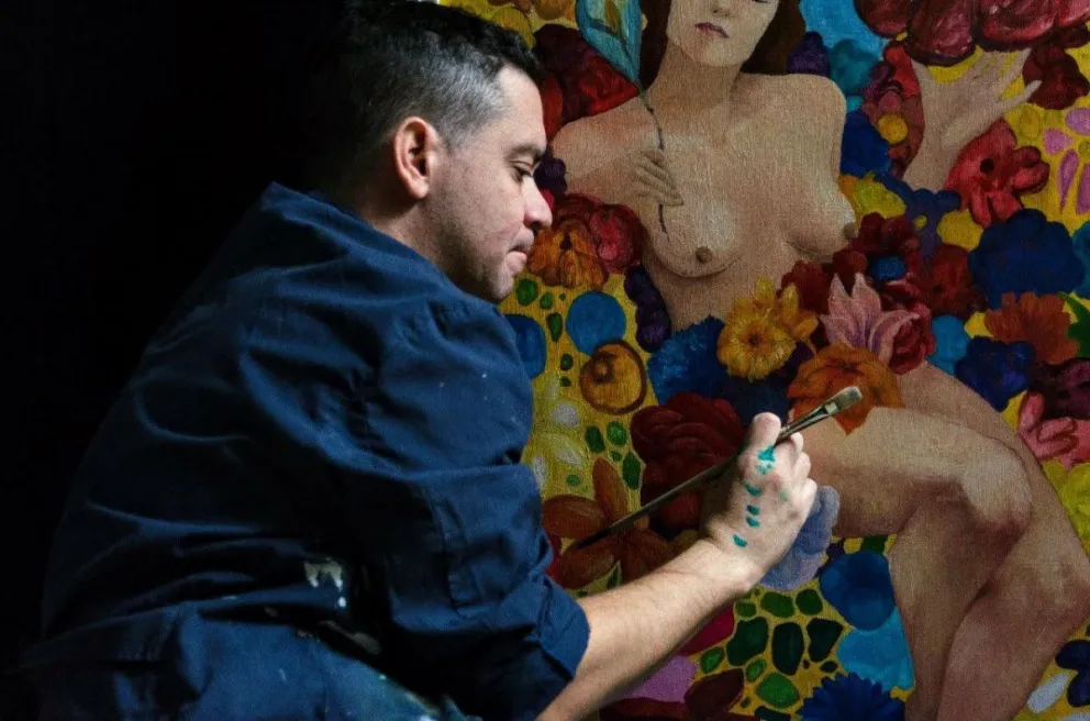 Un artista que reside en la ciudad expondrá en la Casa del Bicentenario. Imágenes gentileza.