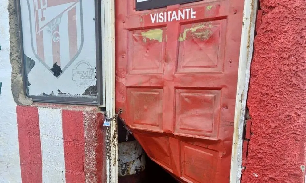 Destrozos en el club Pincharratas de Bariloche. 