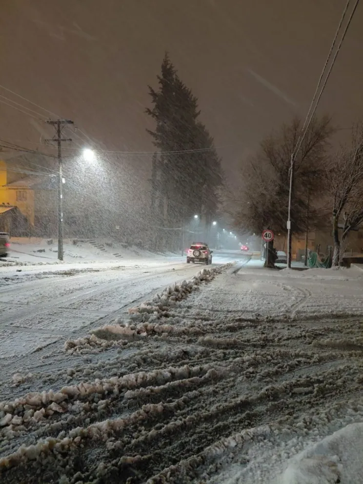 Escuelas cerradas por las nevadas en Bariloche y zona andina. 