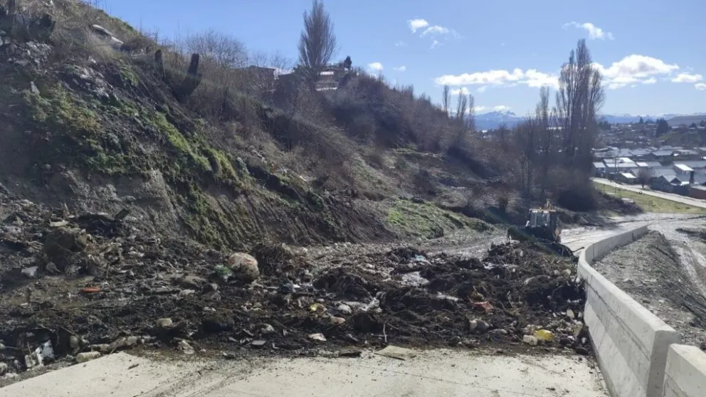Uno de los trabajos que esta llevando adelante la municipalidad. 