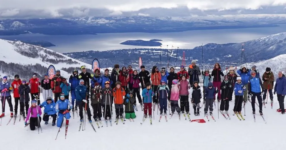 En dos jornadas, 45 chicos y chicas de entre 8 y 15 años de Bariloche, El Bolsón y Chile se reunieron en Catedral.