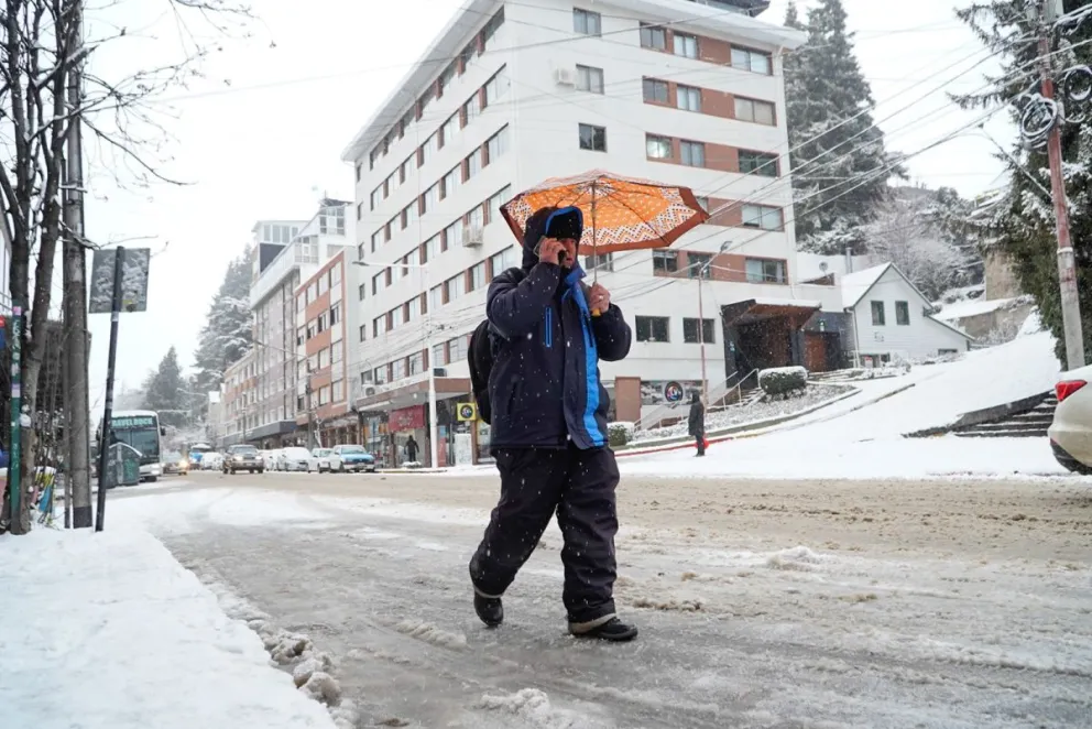 Se espera acumulación de nieve de entre 15 y 30 centímetros. Foto Euge Neme 