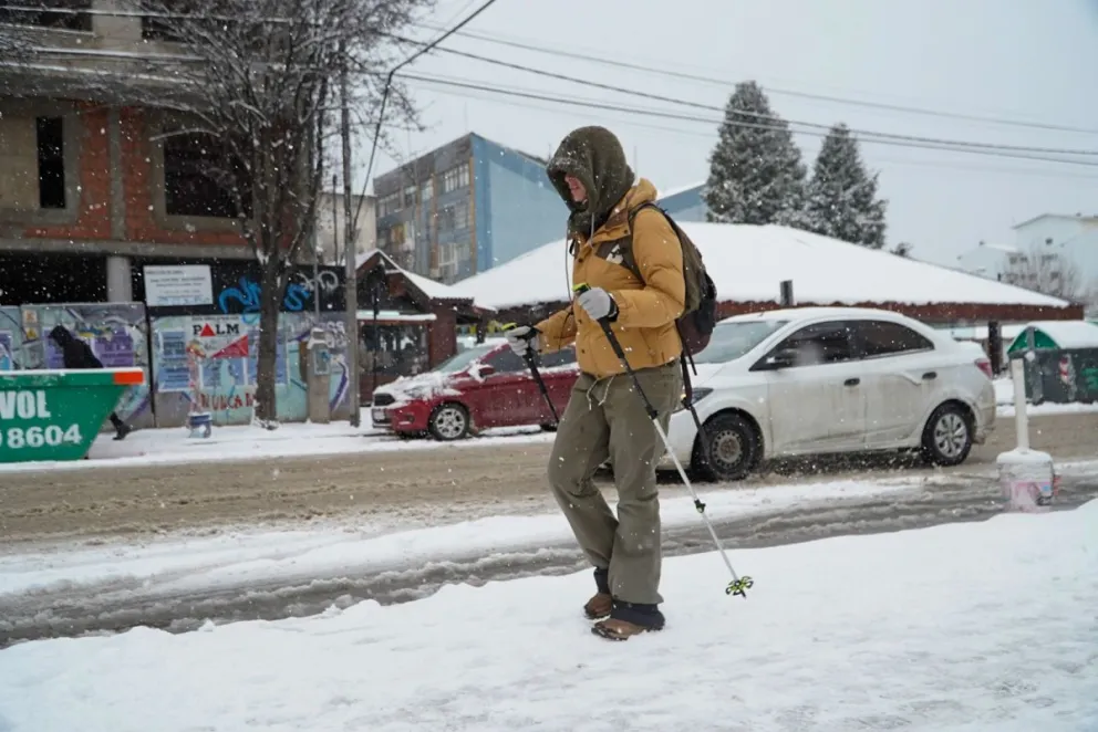 Según el Servicio Meteorológico Nacional, regresaría la nieve en la madrugada del viernes. 