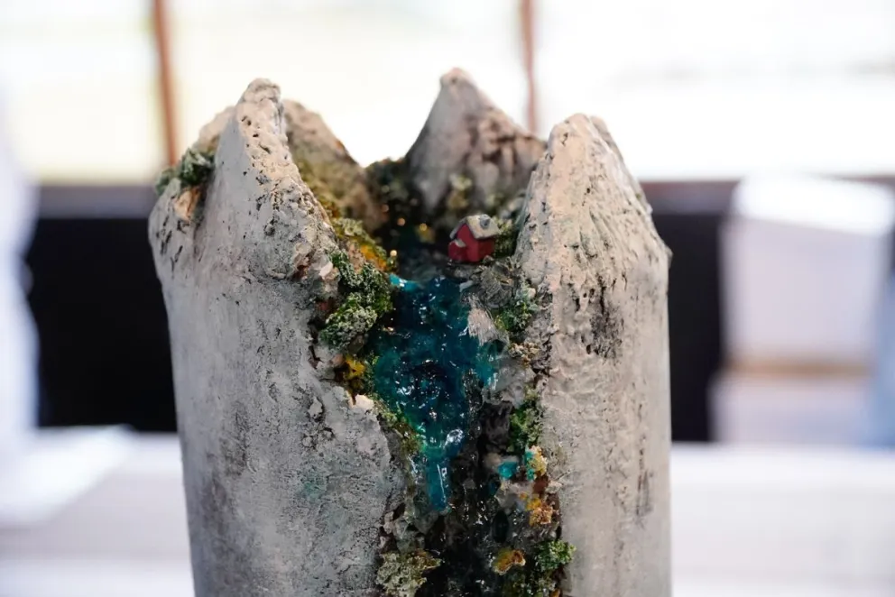 "Ngenco" (Espíritu del agua en mapuche), la producción ganadora de la categoría Profesional del Concurso de la Torta. Foto: Facu Pardo. 