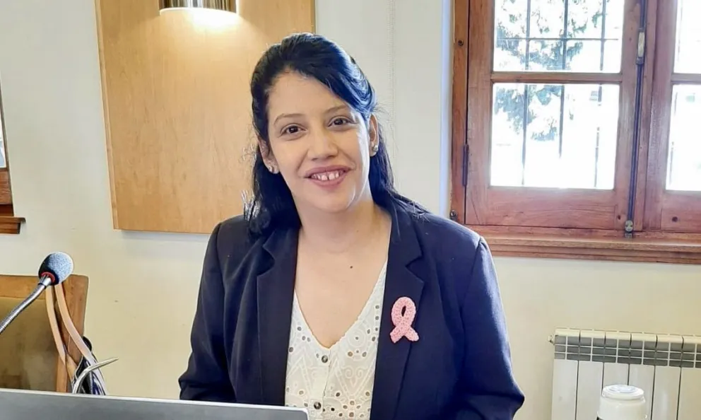 Natalia Almonacid fue presidenta del Concejo y ahora es secretaria de Gobierno de Río Negro. 