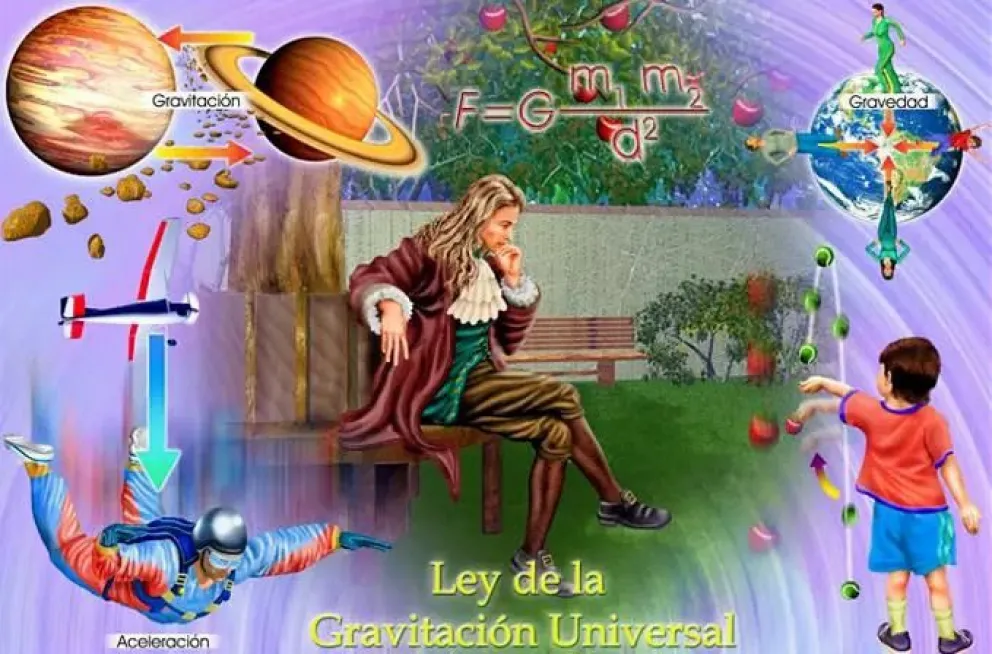 Los hallazgos de Newton inspiran cuentos.