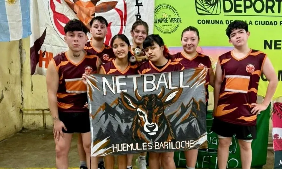 Huemules Netball volvió a ser protagonista. Fotos gentileza.