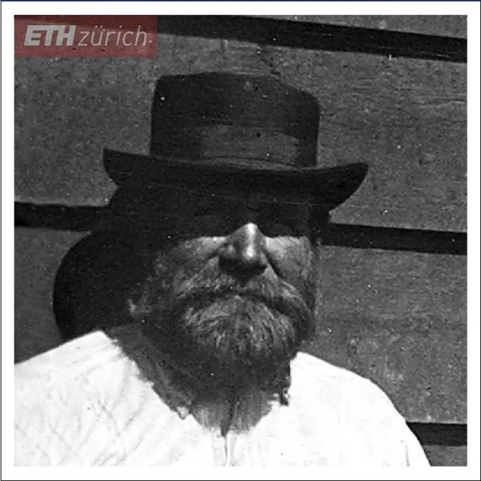 Una imagen de Tauschek se resguarda en un archivo suizo.