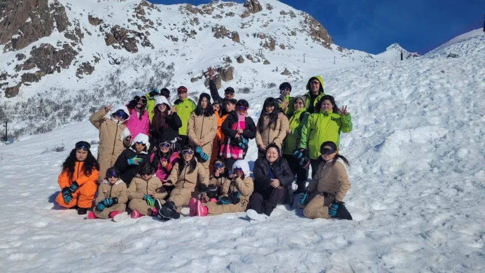 Los chicos y chicas de Gotitas de Esfuerzo pasaron por Catedral.