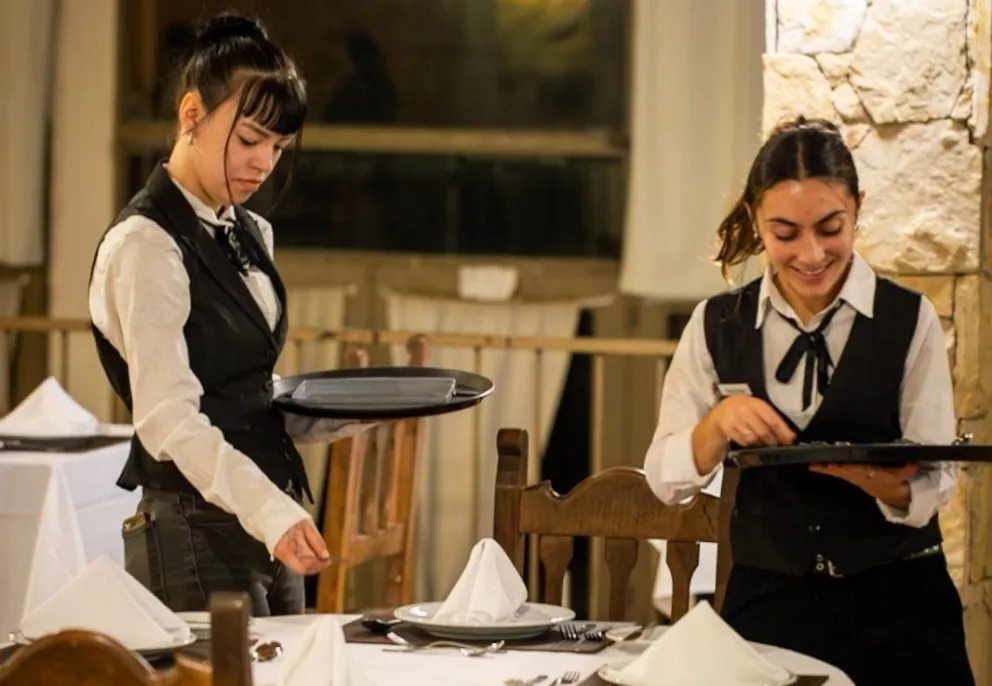 El restaurante escuela constituye una herramienta de formación para una institución pública. Fotos gentileza.