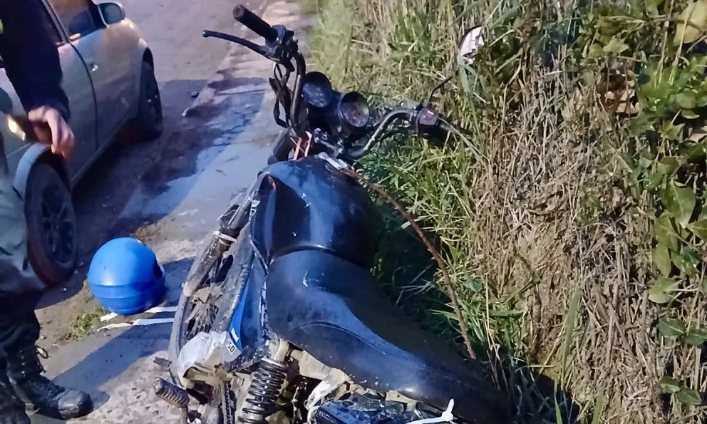 La moto tenía un requerimiento judicial emitido en 2022. 