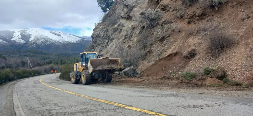 Las máquinas trabajando en el sector. 