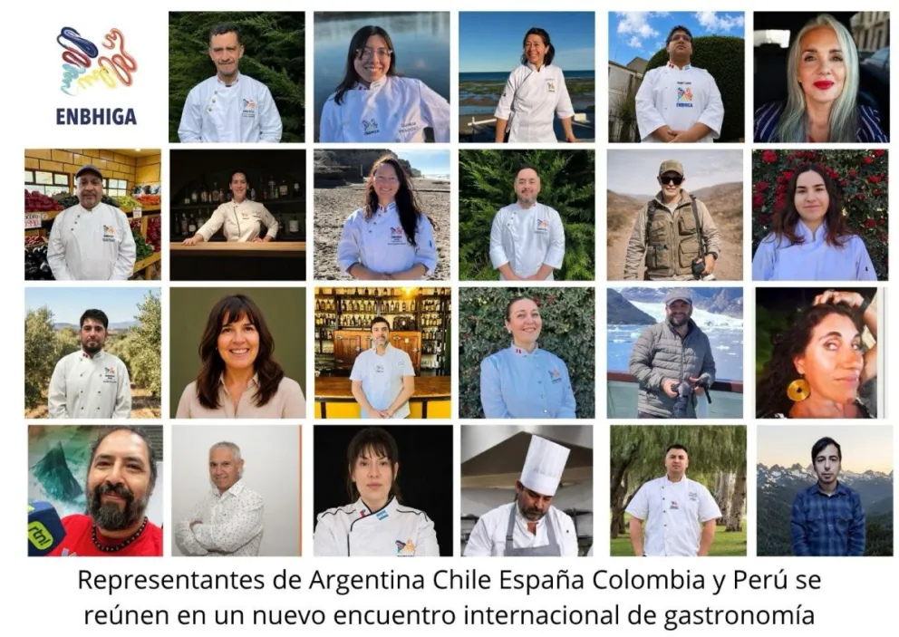 Representantes del país se unen para compartir la cocina de nuestro país. 