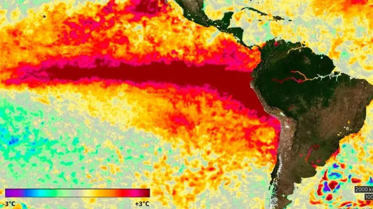 Alerta de la ONU: el fenómeno de El Niño durará hasta febrero y será muy fuerte