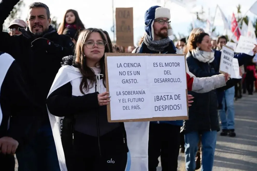 Una de las marchas realizadas meses atras. Foto Facu Pardo 