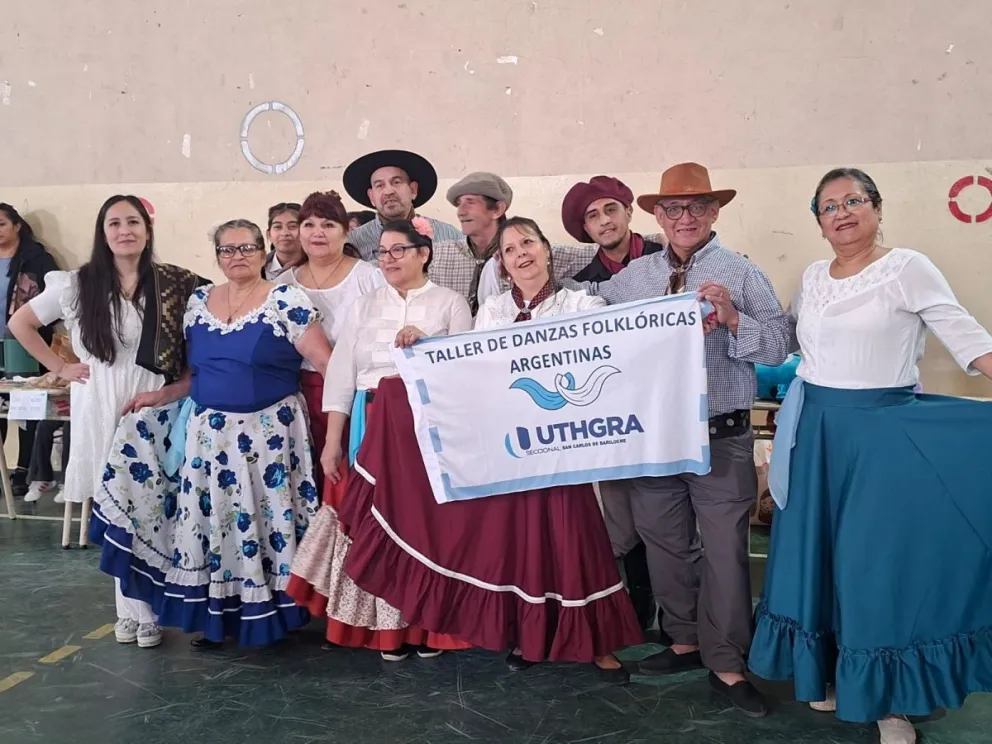 Las danzas tradicionales dijeron presente. 